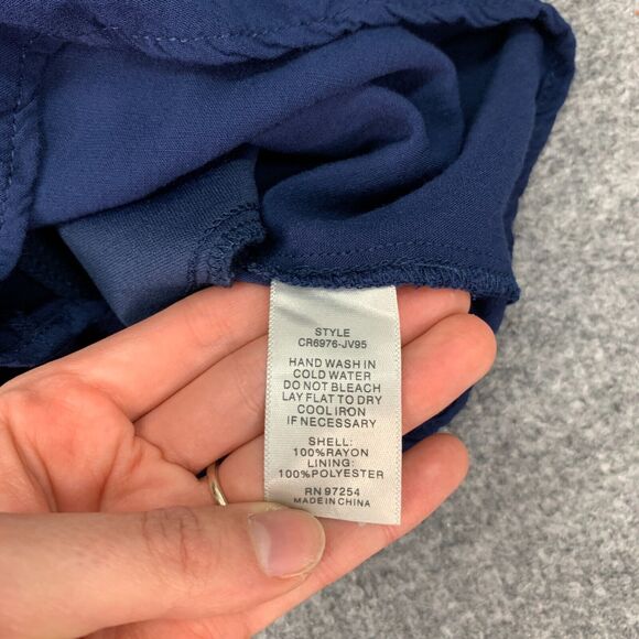 One Clothing Faux Wrap Romper Womens XS Extra Small Storm Waist Bow Playsuit - Picture 8 of 11